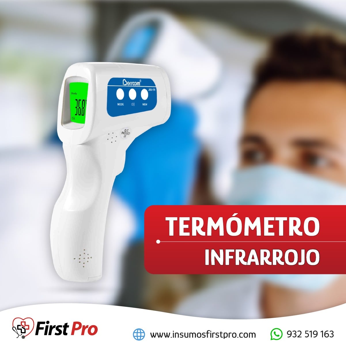 📣 Termómetro Infrarrojo Calidad ... - First Pro Oficial | Facebook