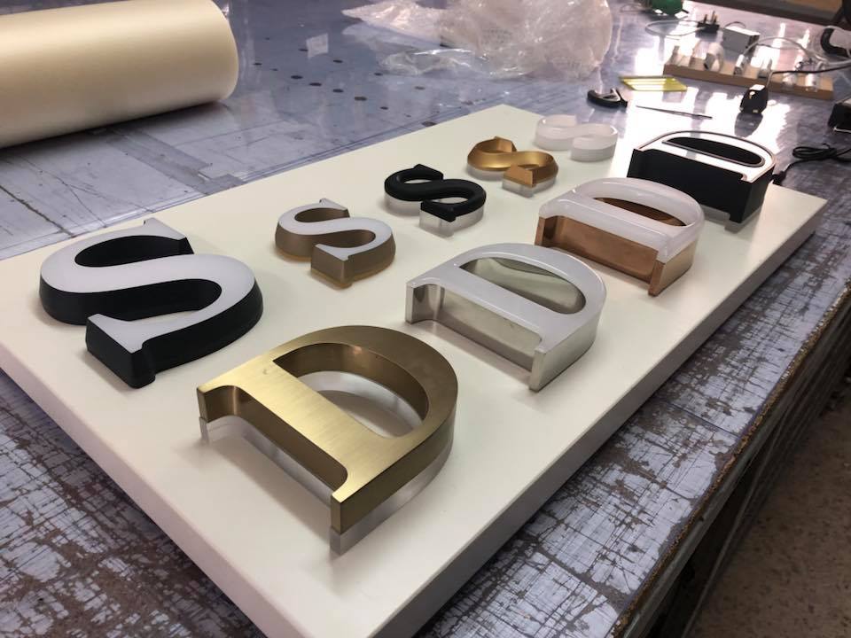 New 3D lettering samples....... - The Sign Factory - Malta | Facebook