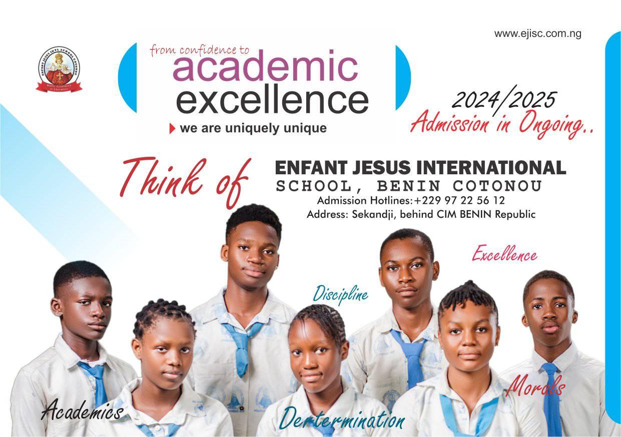 🌟 INFANT JESUS... - Enfant Jesus International School Cotonou | Facebook
