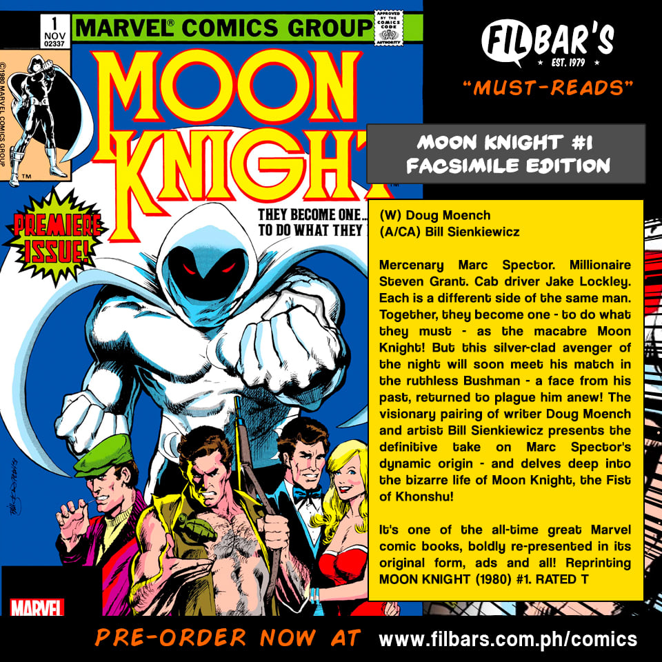 Filbar's - The definitive take on Moon Knight's origin story!🌙 Catch it ...