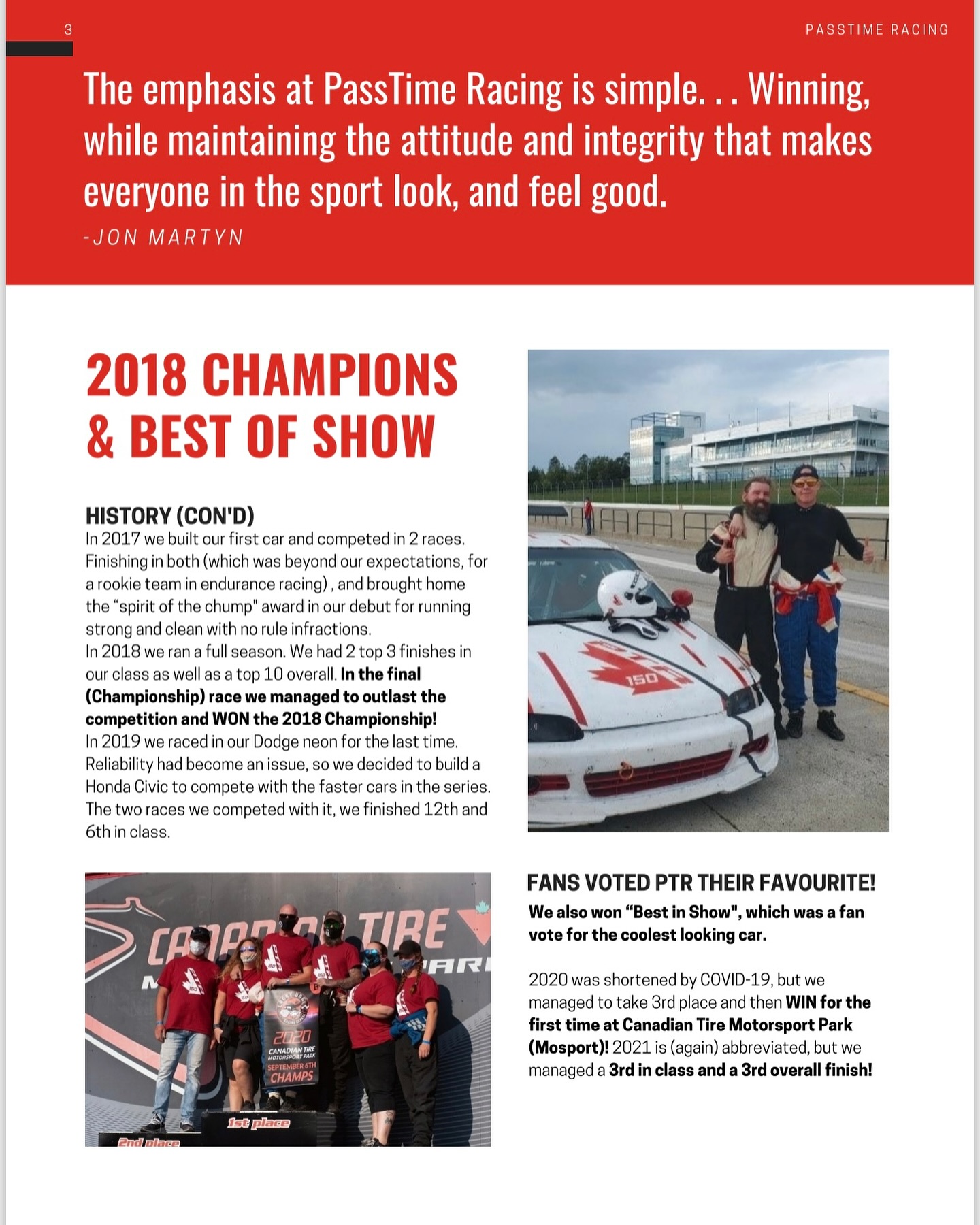 PassTime Racing #150