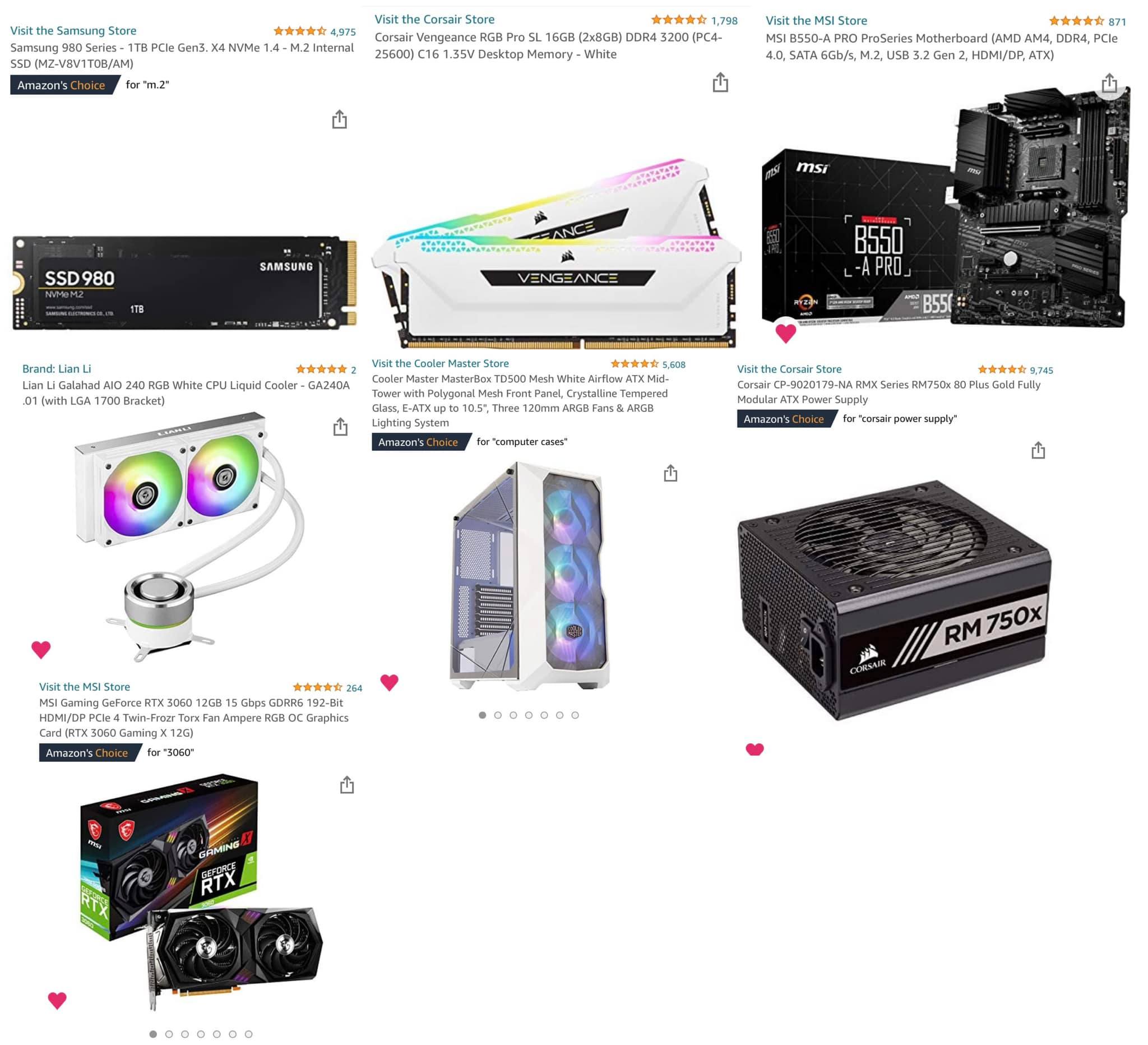 Ryzen 7 5800X and RTX 2070 PC build opinions
