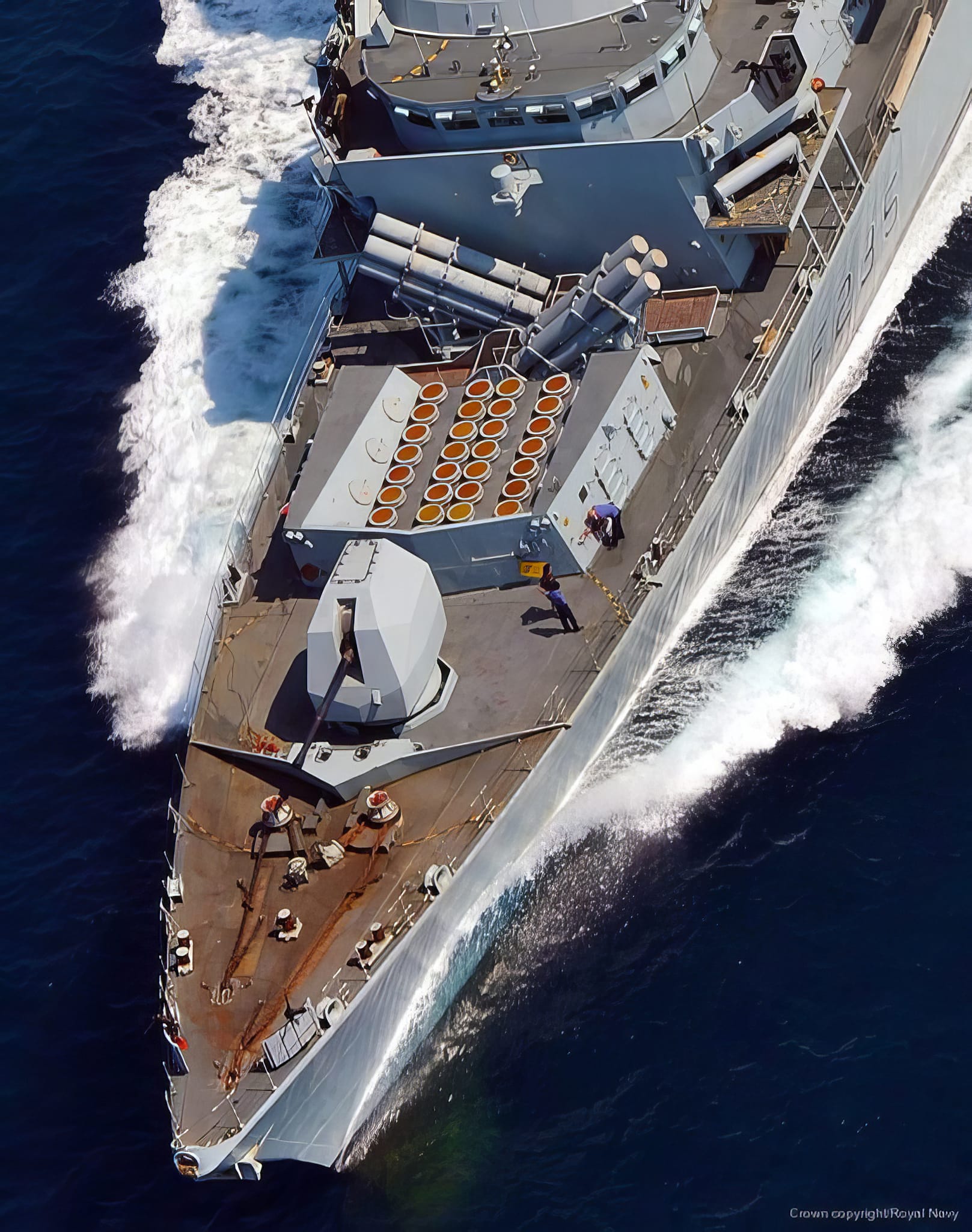British - Type 23 Duke class Guided Missile Frigate - Royal Navy The ...