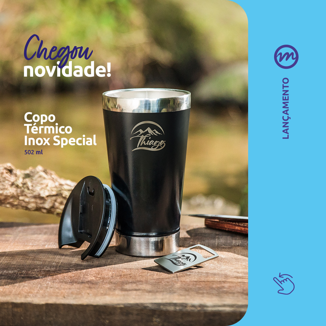 Tem novidade na área! 🤩 O novo... - Metalnox Personalizáveis