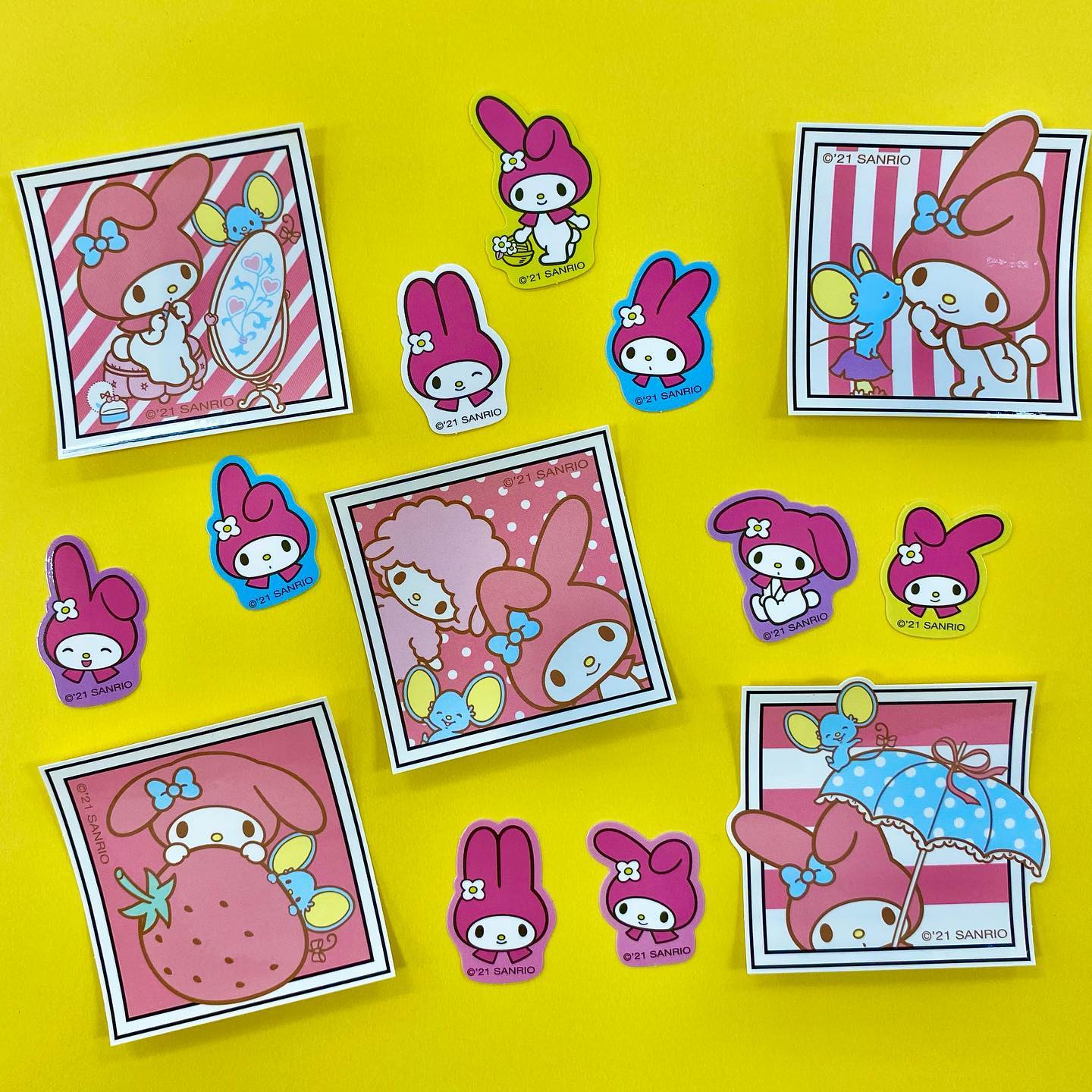 Sanrio Monrovia - 💕My Melody Stickers!💕 Tap to shop!🛍...