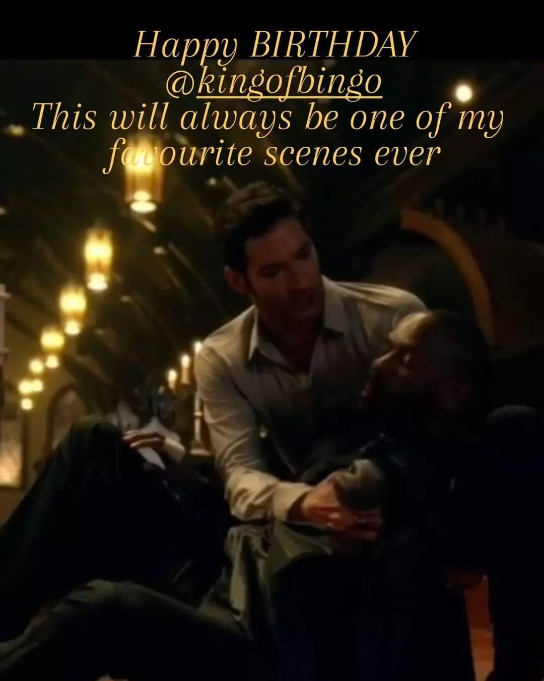 HAPPY BIRTHDAY @kingofbingo... - Lucifer TvSeries Fans