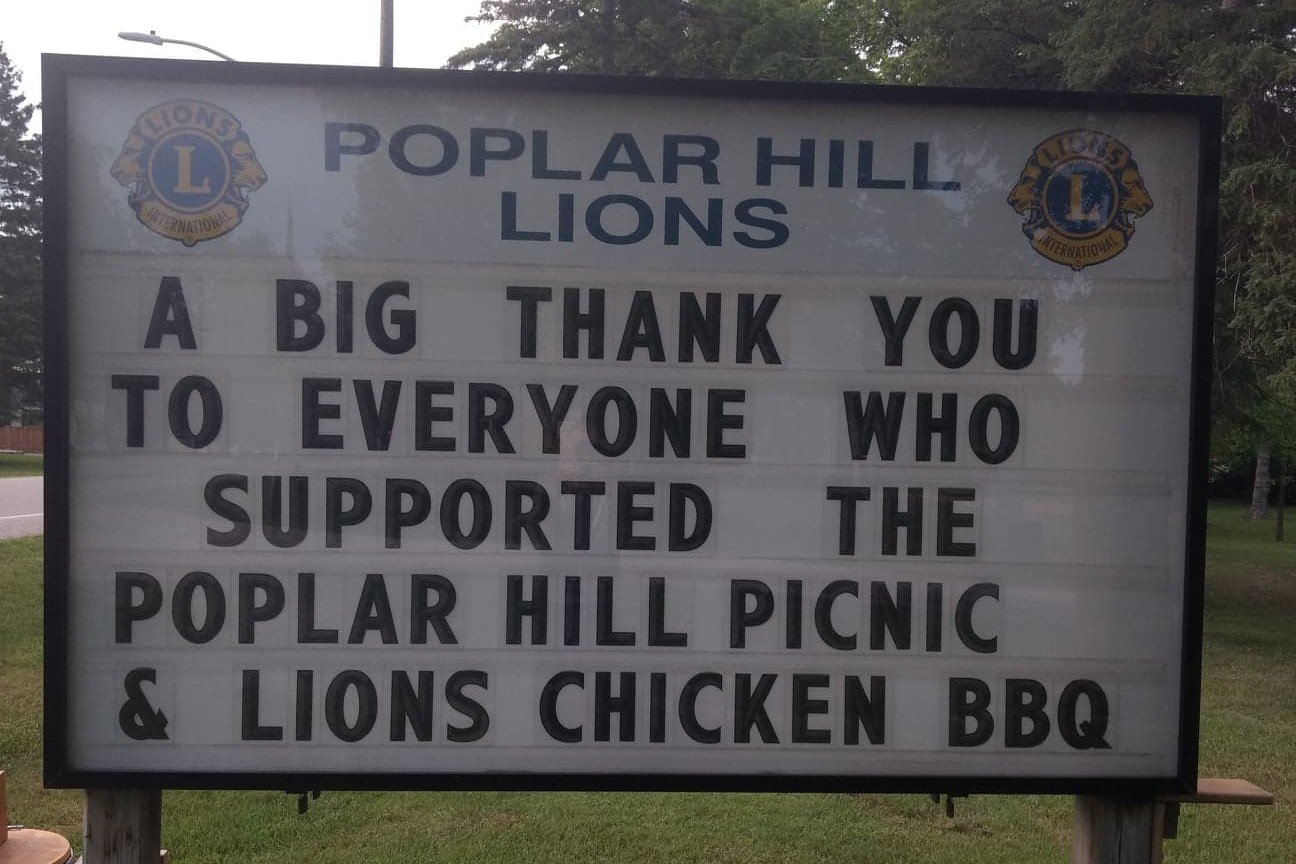 First Poplar Hill... - Poplar Hill & District Lions Club | Facebook