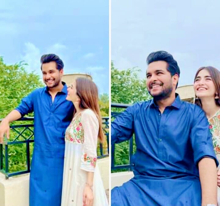 PakCelebs - #asimazhar and #Merubali on first day of Eid #celebrity # ...