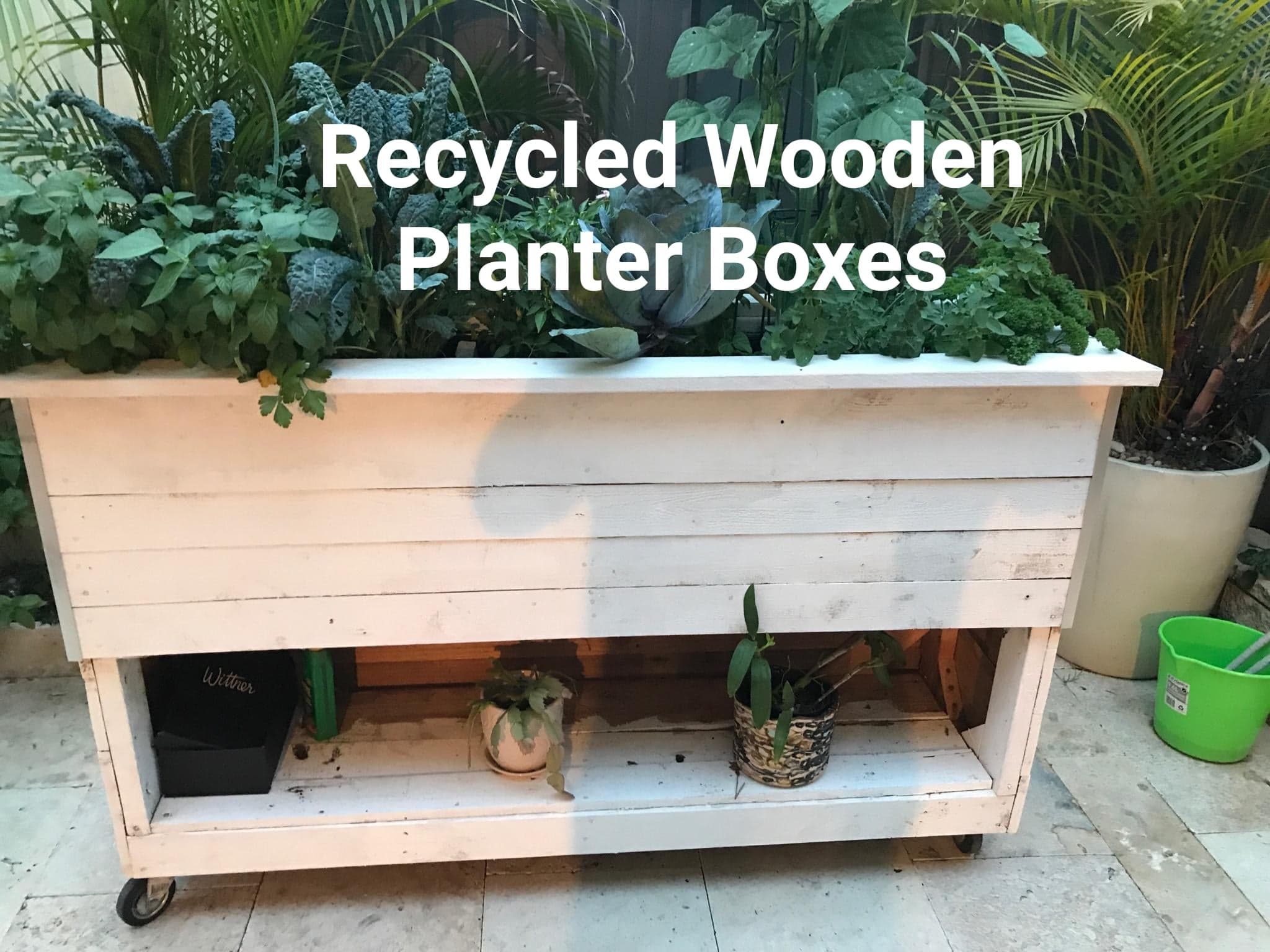 Handmade Planter Boxes