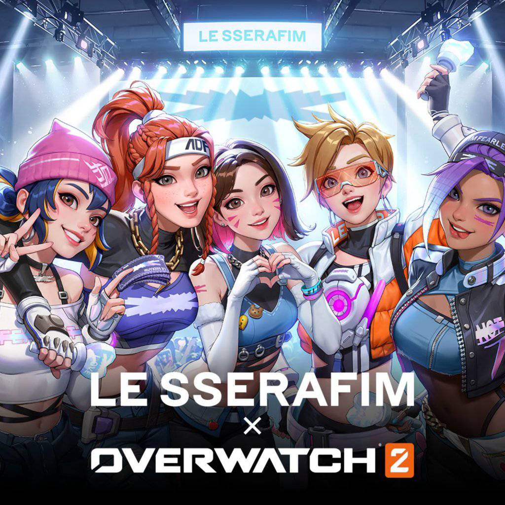 THE LE SSERAFIM X OVERWATCH 2 SPECIAL COLLECTION ✨ Pre-Orders