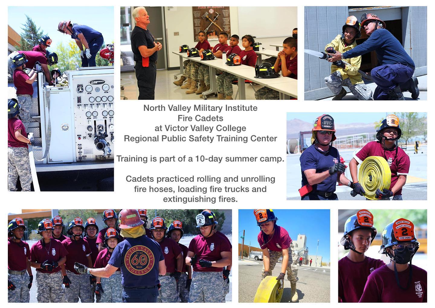 Congratulations! Fire Cadets from... - Victor Valley College