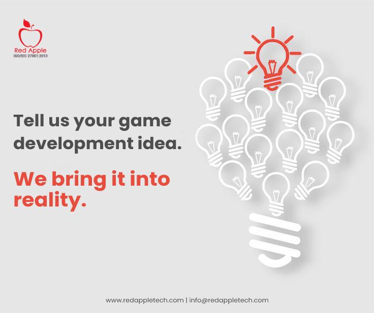 💡 Tell us your game development... - Red Apple Technologies | Facebook