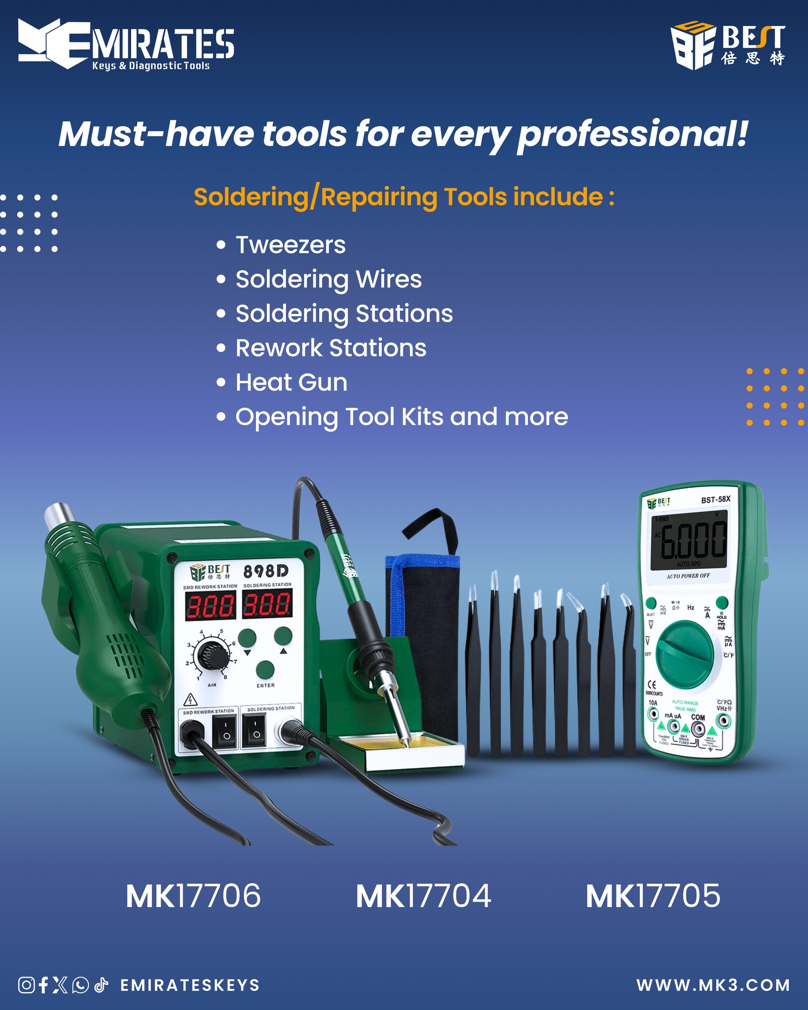 Emirates Keys - 🧰🛠 BEST Soldering/Repairing Tools - Must...