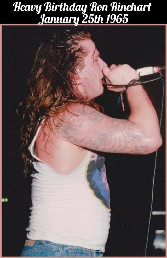 Mutilador Fanzine - HEAVY BIRTHDAY RON RINEHART!!!! Ronald Hibus ...