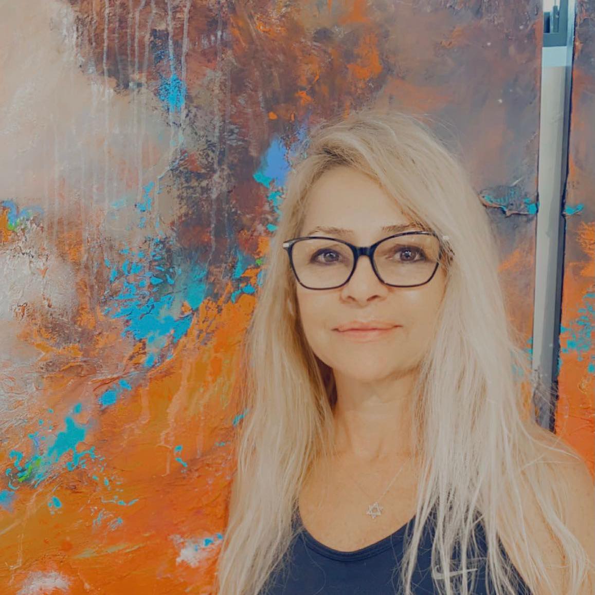 Where beauty comes to life - Abstract Painting in final stages♥️ # ...