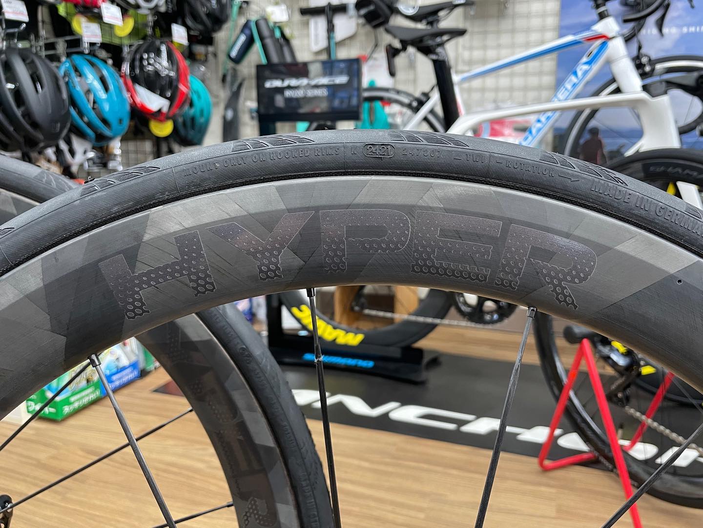 WINSPACE LUN HYPER 50mm ホイールセット】 昨日取り扱い開始を 