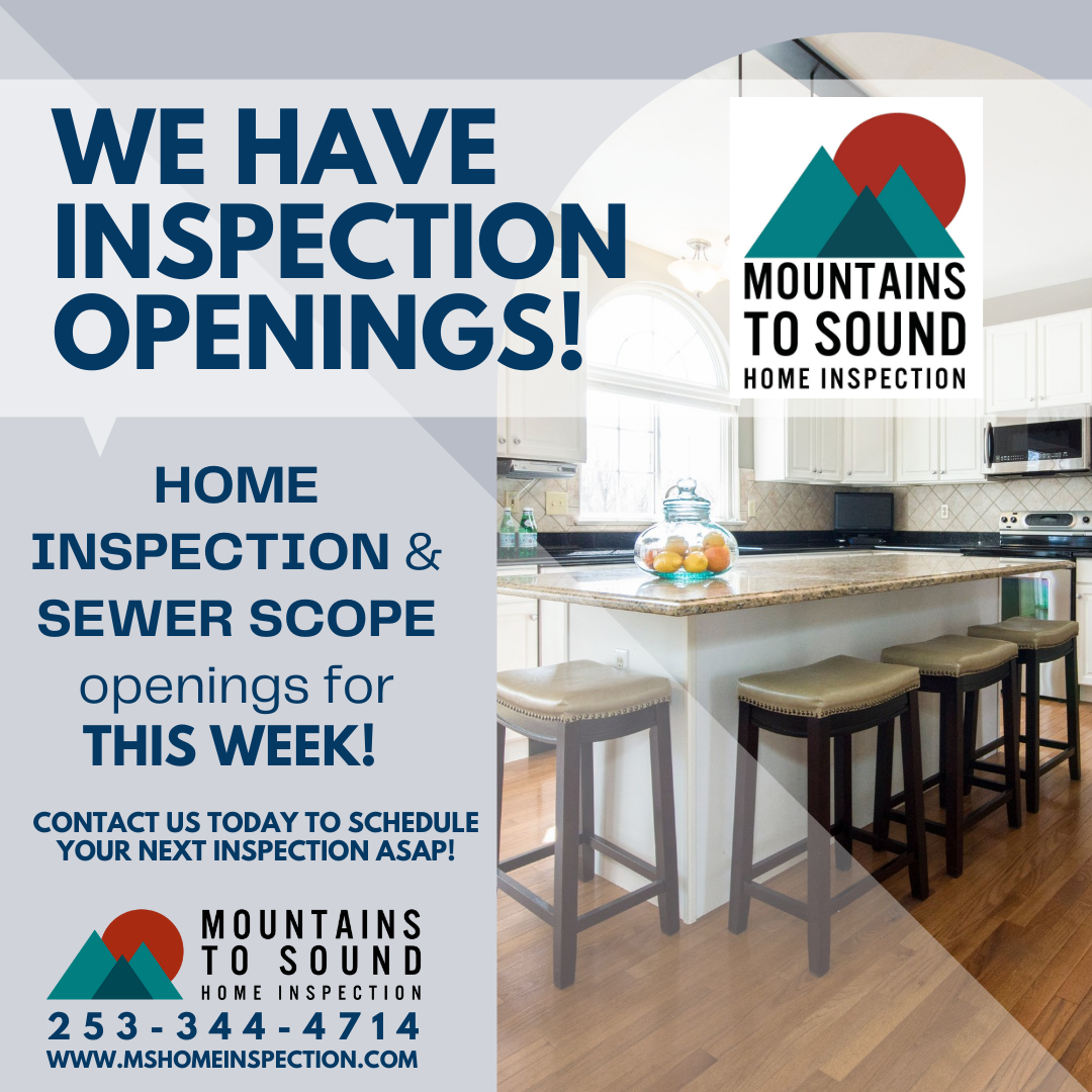 ⚠ Need an inspection... - Mountains to Sound Home Inspection