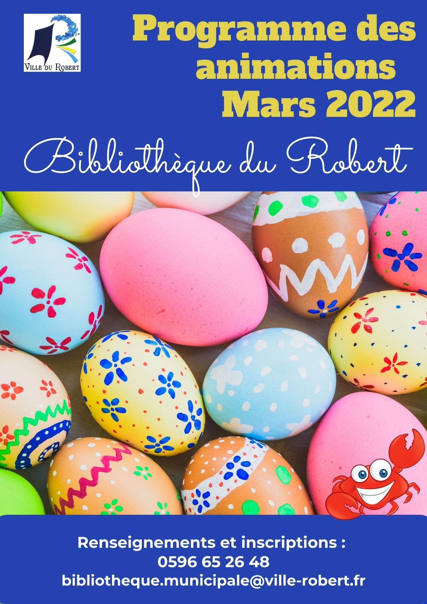 Programme des animations du mois... - Bibliothèque du Robert