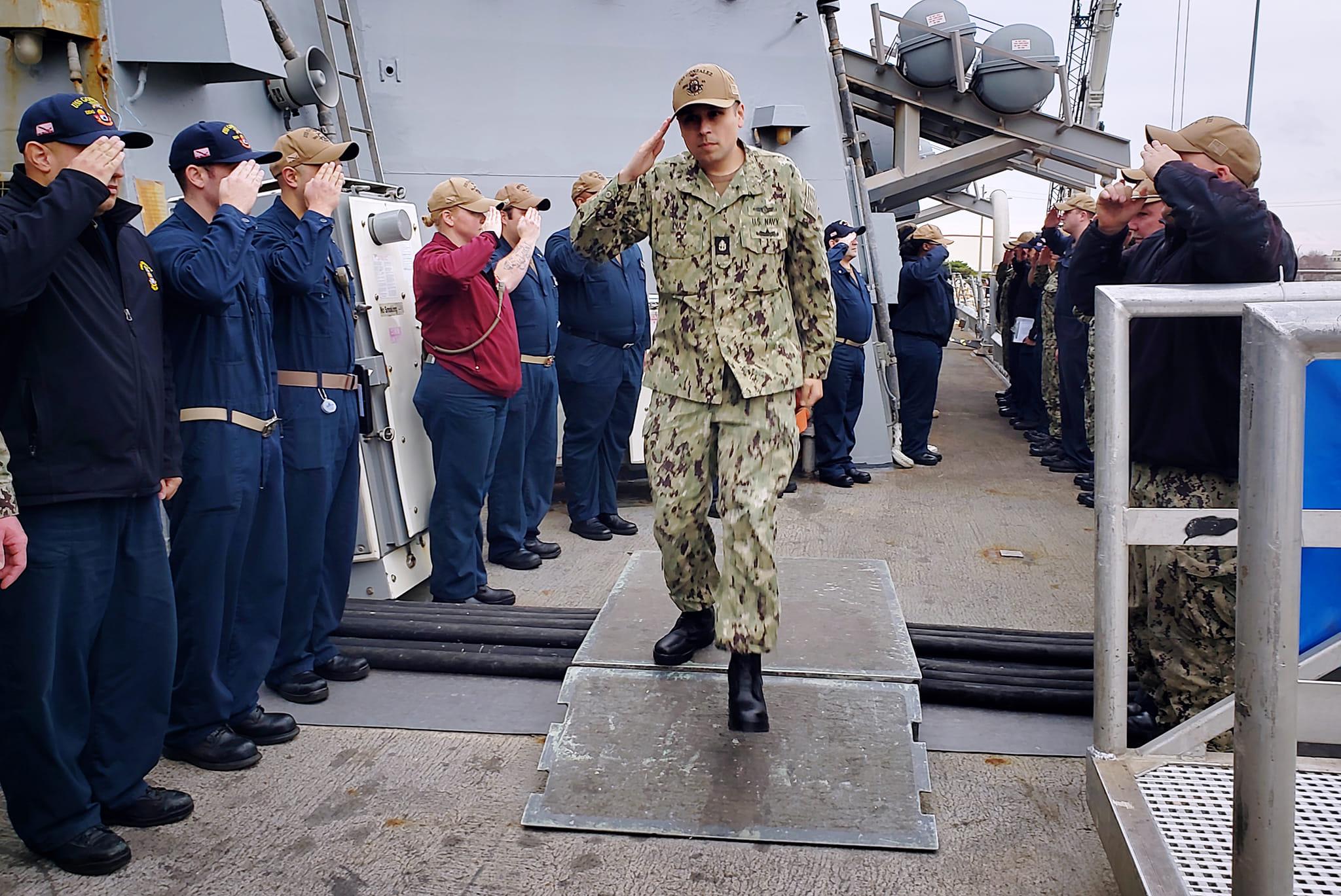 USS - We bid a fond farewell to Intelligence Specialist Chief Petty ...