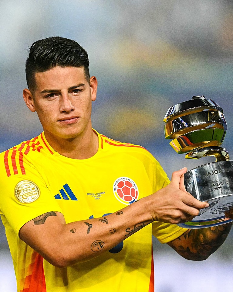 Hard luck to James Rodriguez. He had such a brilliant tournament