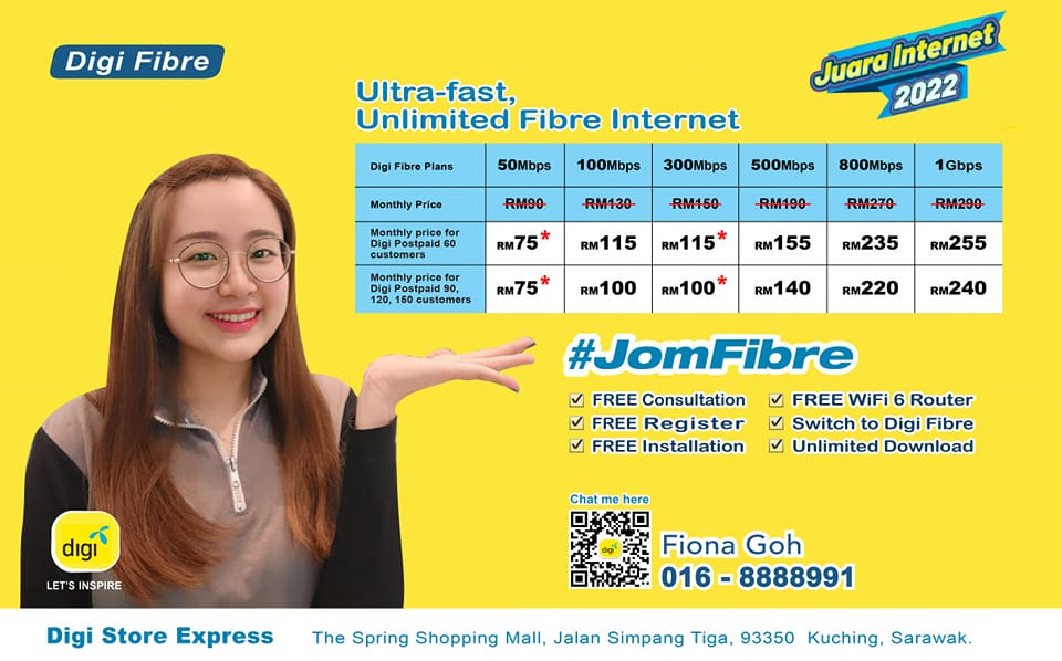 The all-new Digi... - Digi Store Express The Spring Kuching