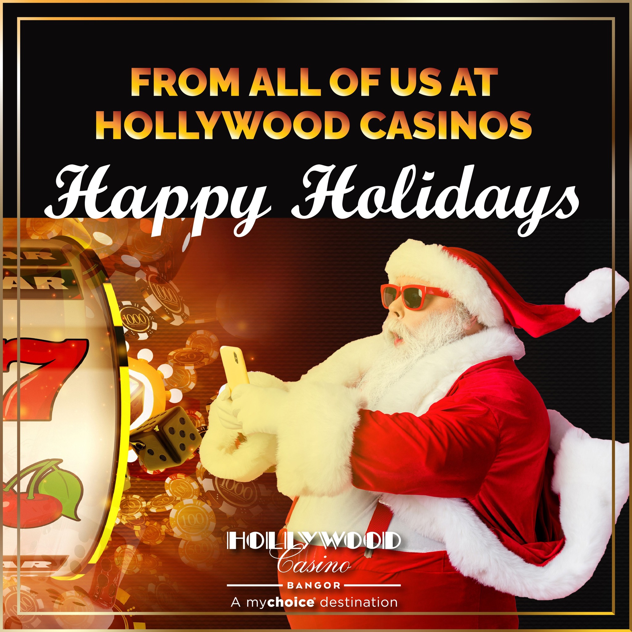Hollywood Casino Hotel & Raceway Bangor - Wishing you great joy ...