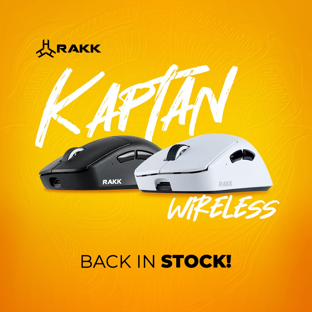 EASY - RAKK Kaptan Wireless has made its comeback! This refined version ...