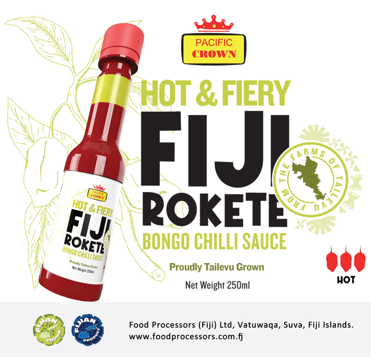 Food - FIJI ROKETE Grown only from the lush vegetation and farms in ...