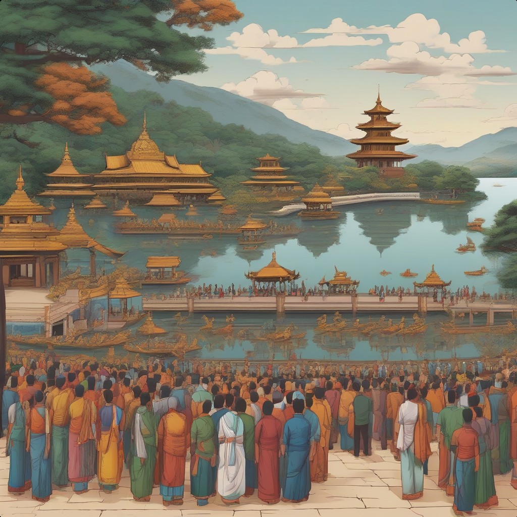 高雄佛國精舍 - 安世高大師渡化神廟大蛇...
