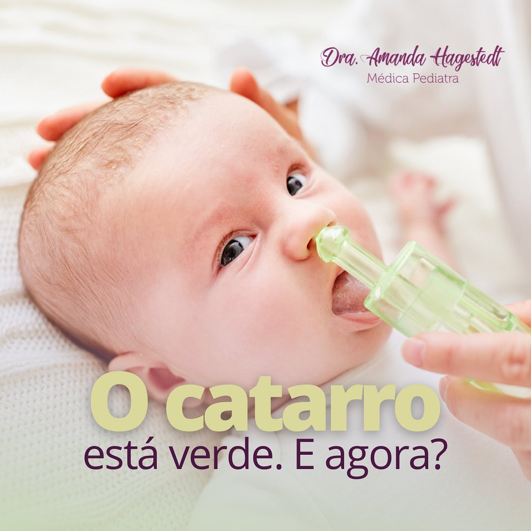A presença de catarro é um sinal... - Dra. Amanda Hagestedt