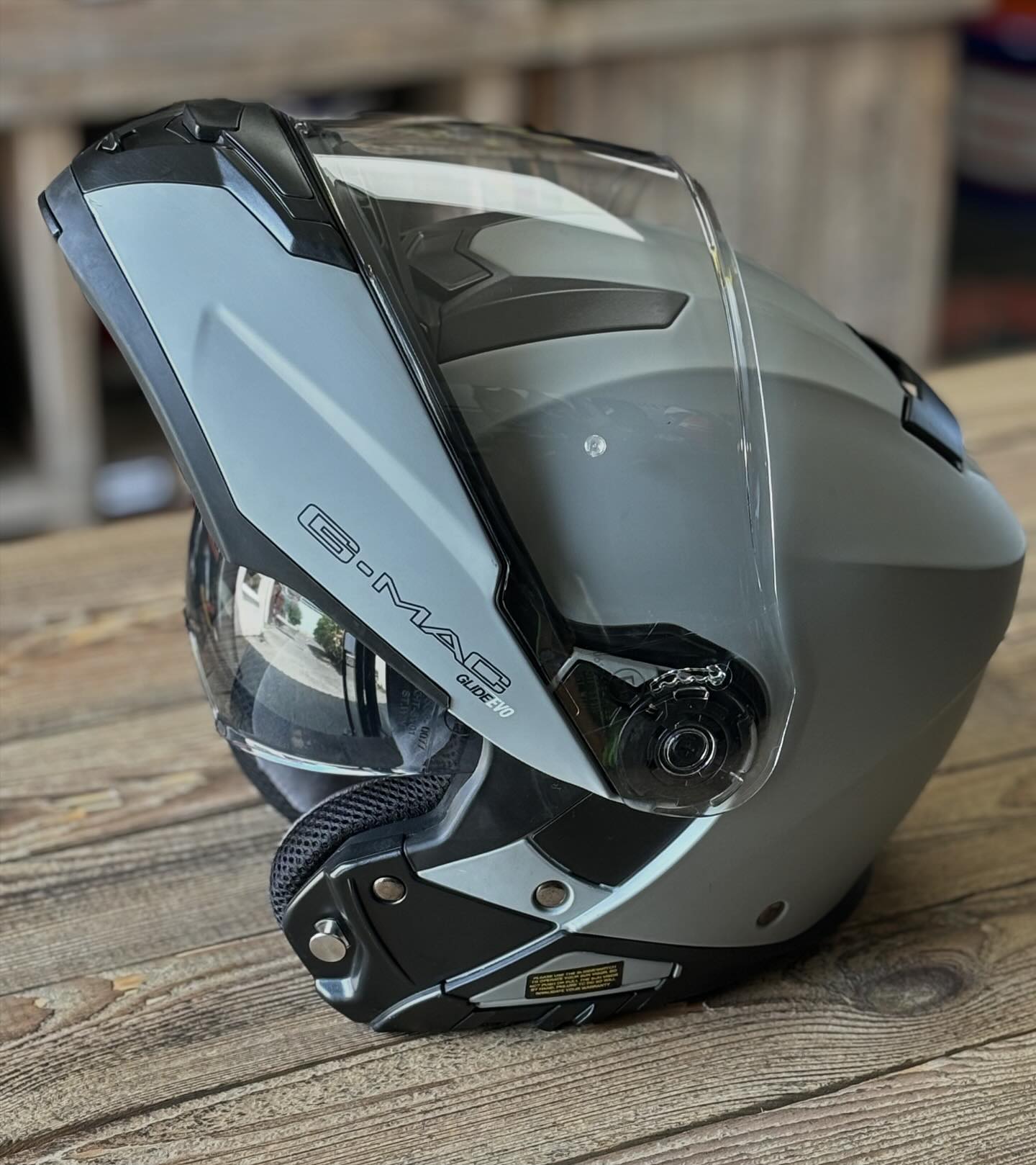 gmac motorcycle helmet GMAX GM-11 Ronin - Matte Black/Silver This GMAX dual sport helmet is truly an all purpose helmet GMAX MD-01, DOT Approved Modular