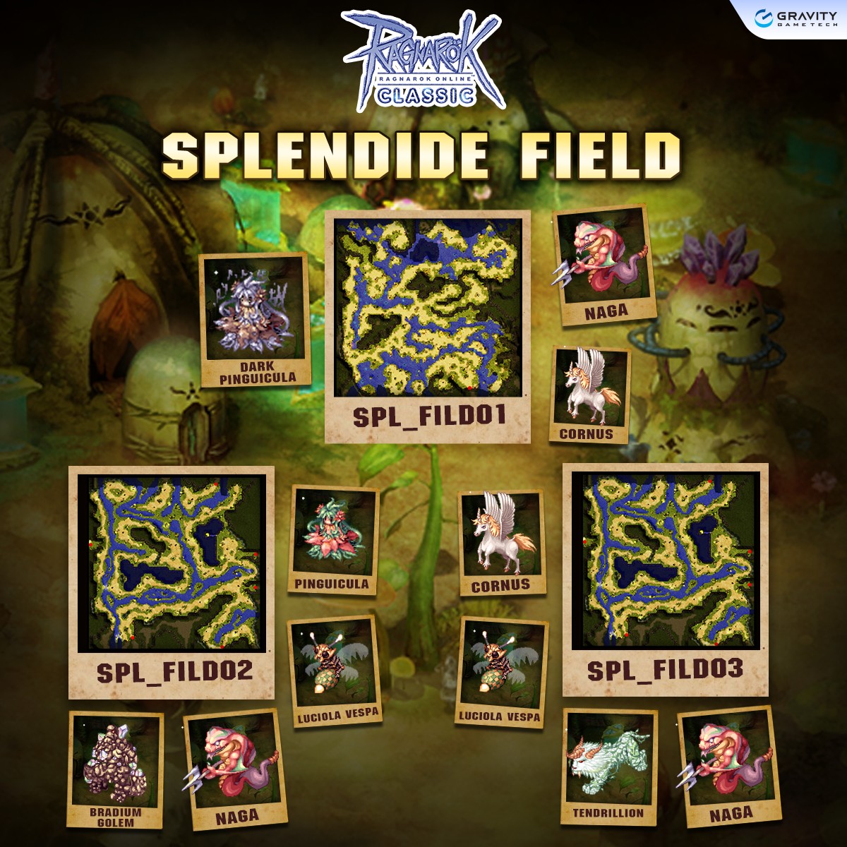 Triple Exp Mons Guide Map 🔥... - Ragnarok Classic GGT | Facebook