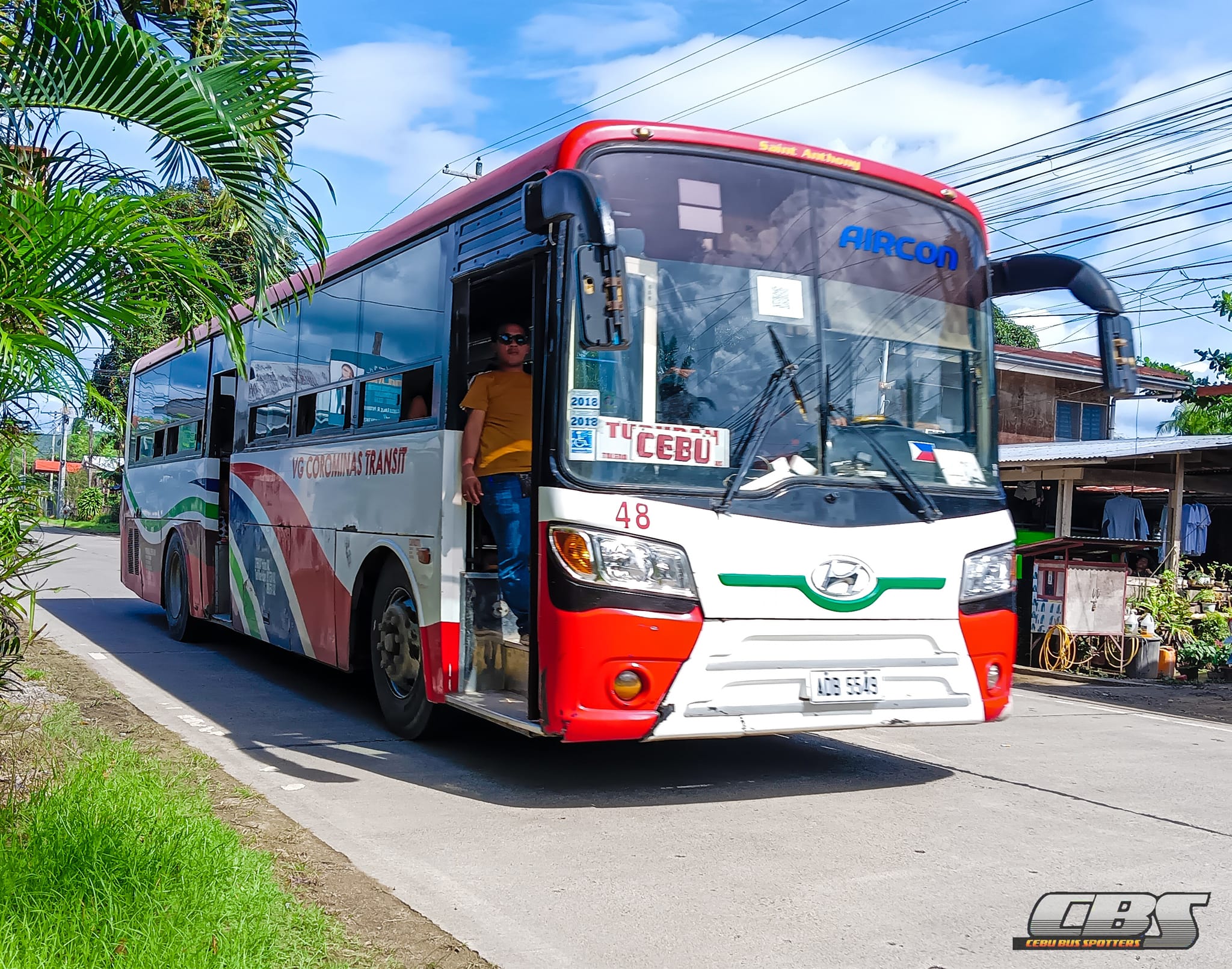 Old Font CERES TOURS 80022 Route: Cebu City (Plaza Independencia