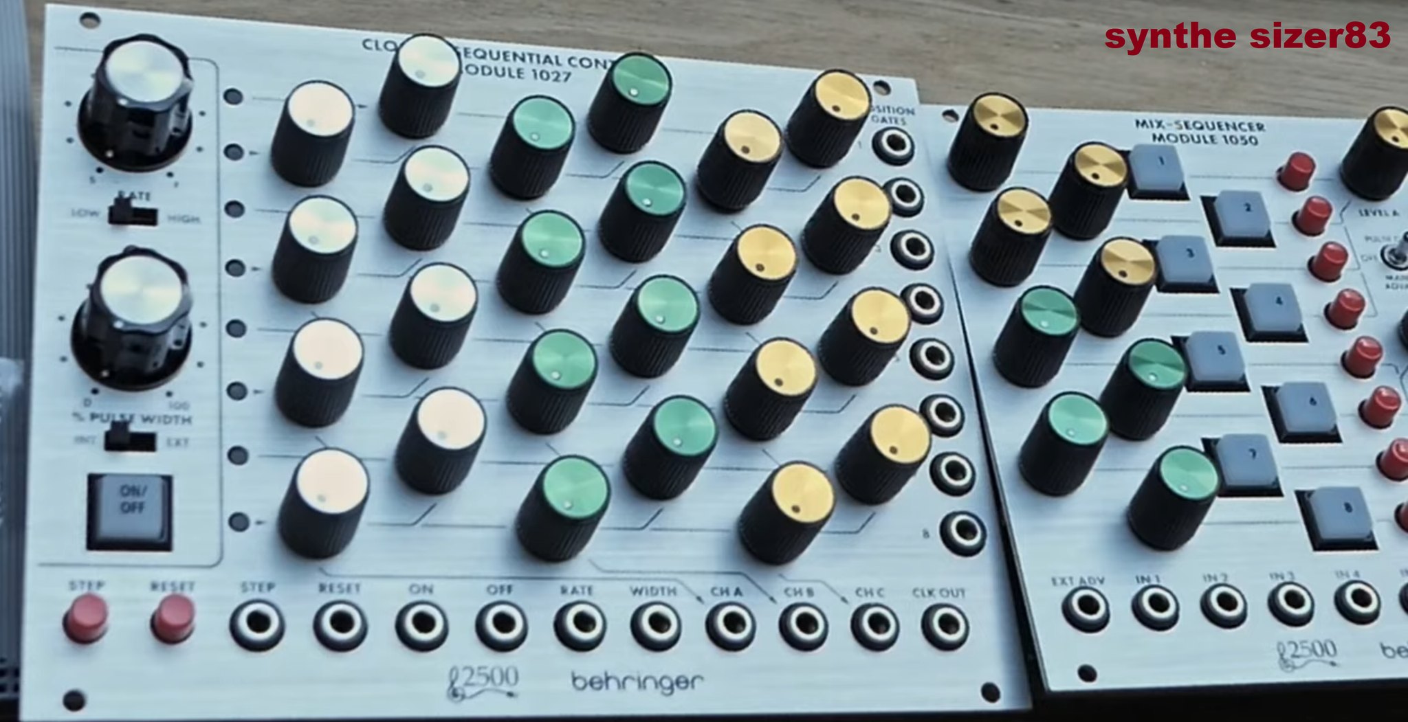 How to use 2hp ARP module with Behringer System 100