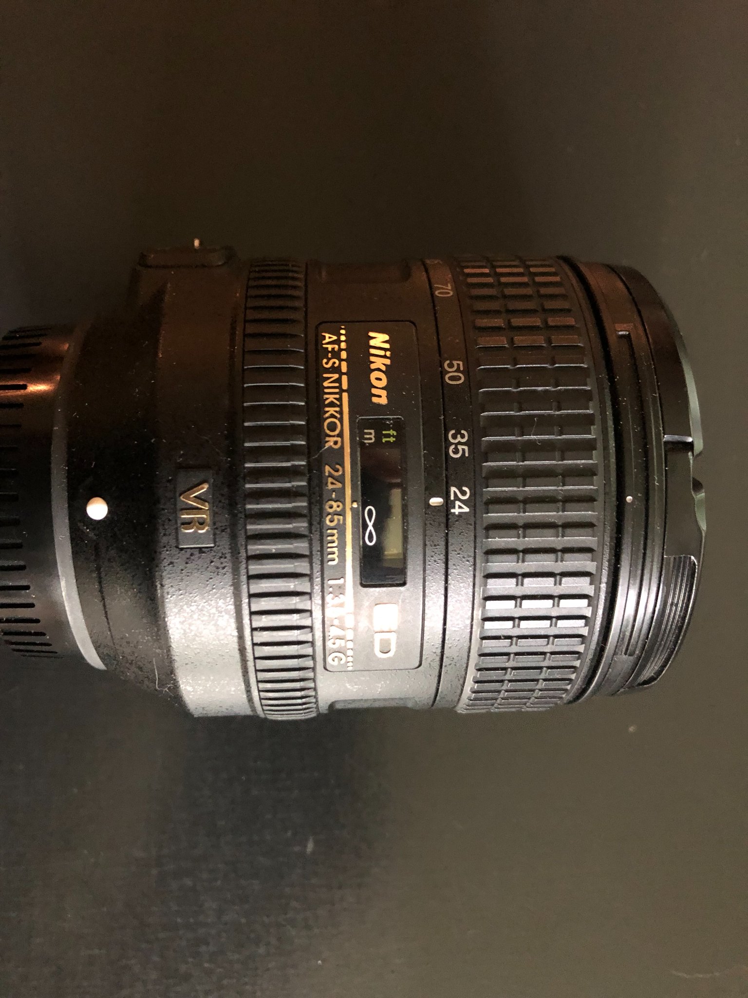 Nikon D750 camera with Nikkor 24-85mm lens