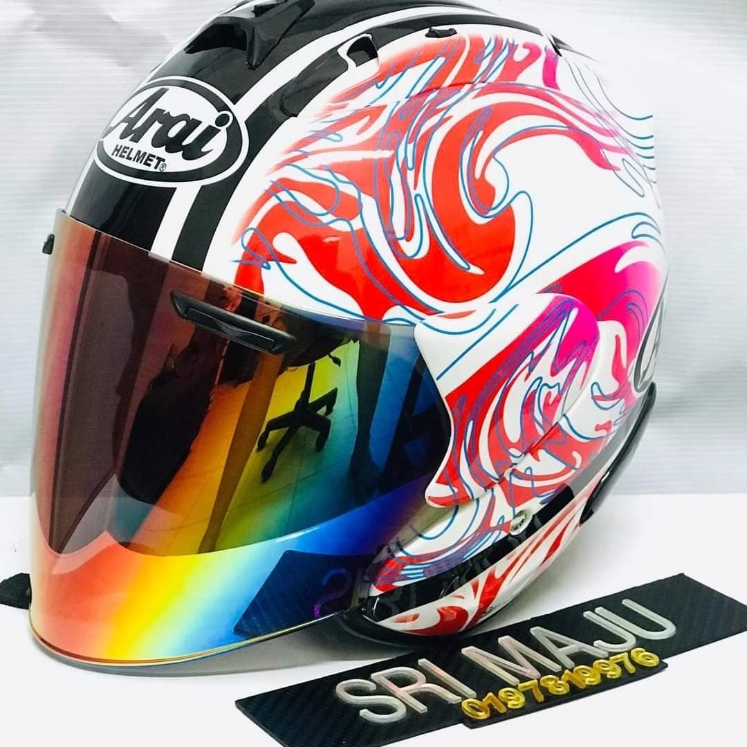 Arai Riptide helmet.... - Motor Sri Maju Parts & Accessories