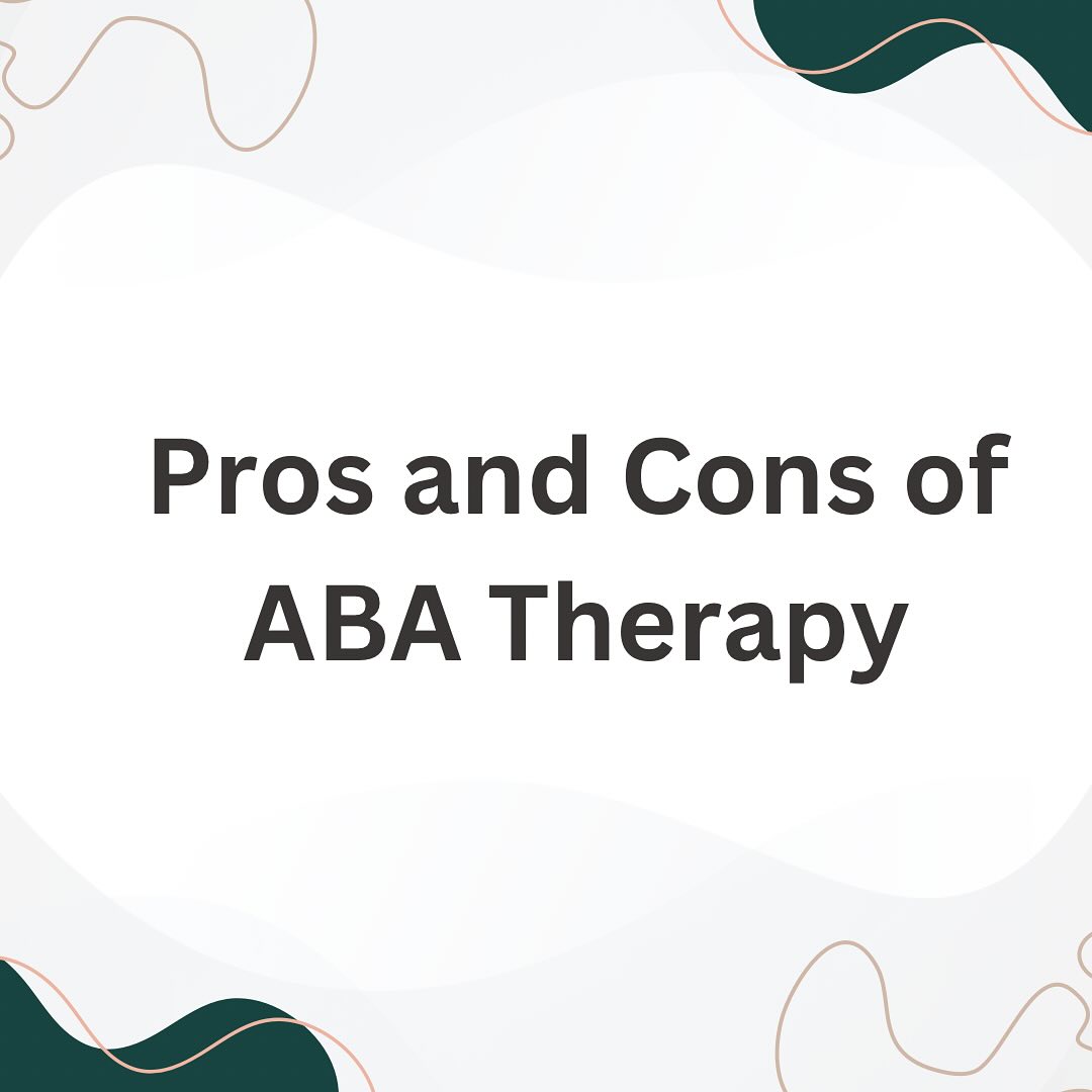 Rise ABA - Slide to see the Pros and Cons of ABA Therapy ️