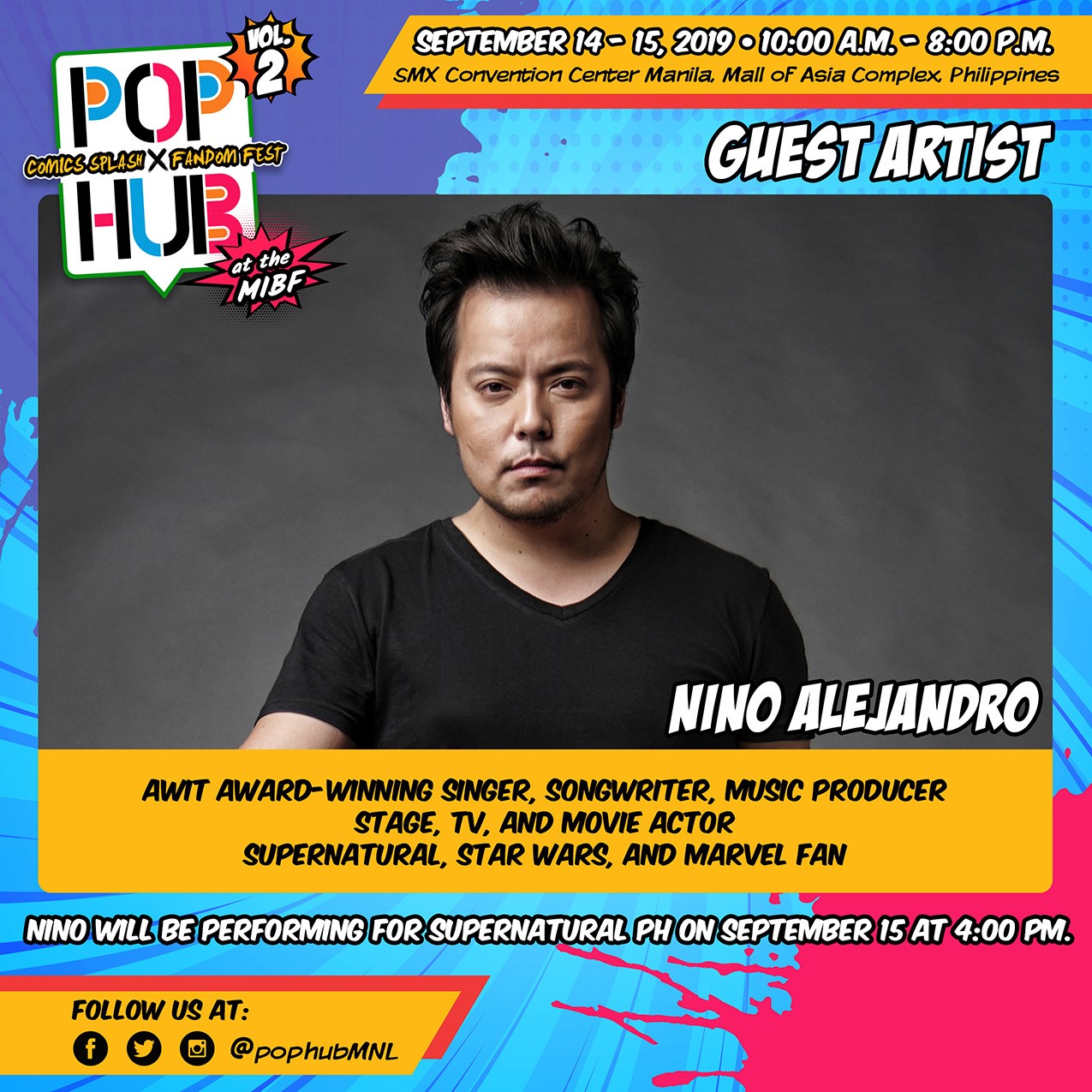 Pop Hub - Now’s your chance to meet the legendary Pol Medina Jr. as he ...