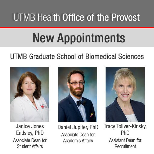 Our UTMB Graduate School of... - UTMB Office of the Provost | Facebook