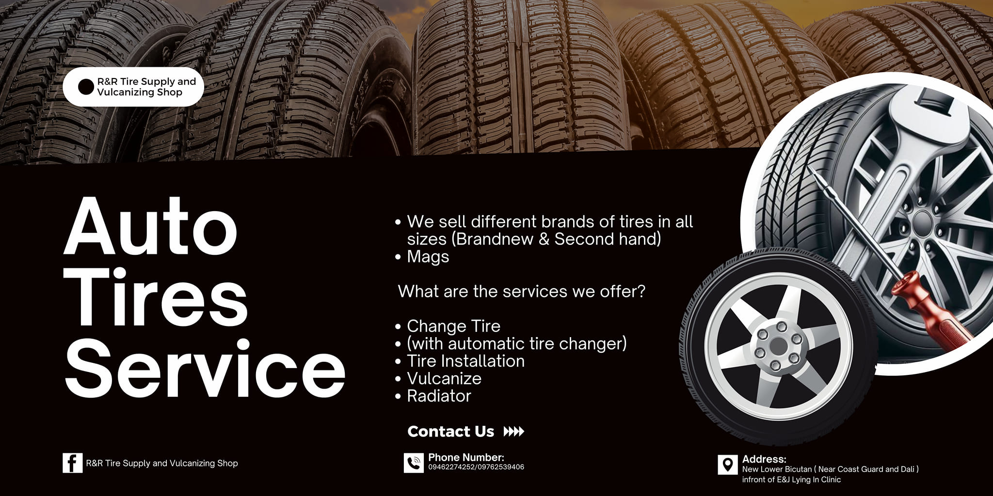 R & R Tire Supply & Vulcanizing Shop | Amadeo