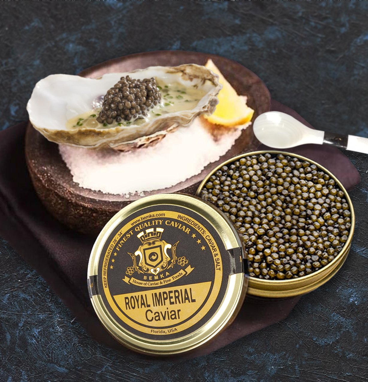 Bemka - Royal Imperial Caviar. 🤎 The very word conjures up... | Facebook