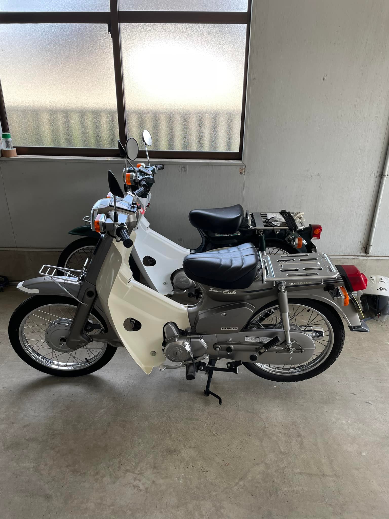 あっという間に2台になったカブ 取り敢えずオリジナルを熟知した上で