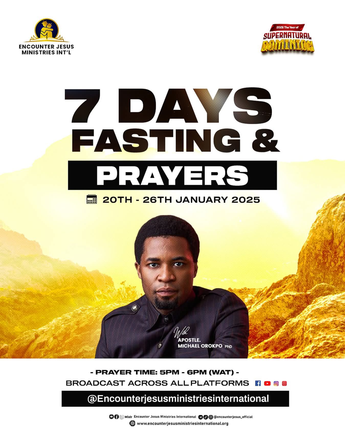7 DAYS PRAYER AND FASTING WITH PROPHET DAVID UCHE DAY 3 OF 7