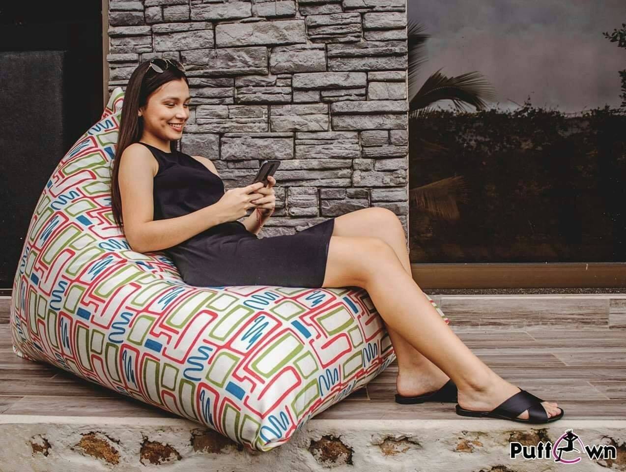 Puff-own - Puff piramides! Ideal para regalar comodidad...