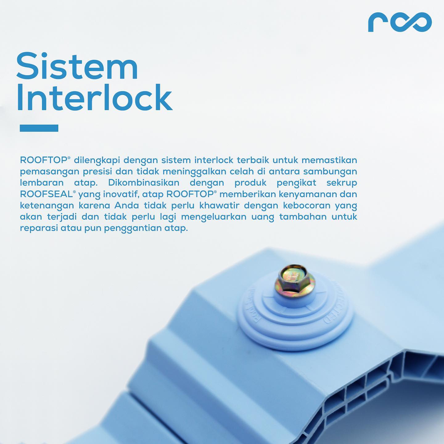 Selain memiliki sistem interlock... - Atap Dingin Rooftop