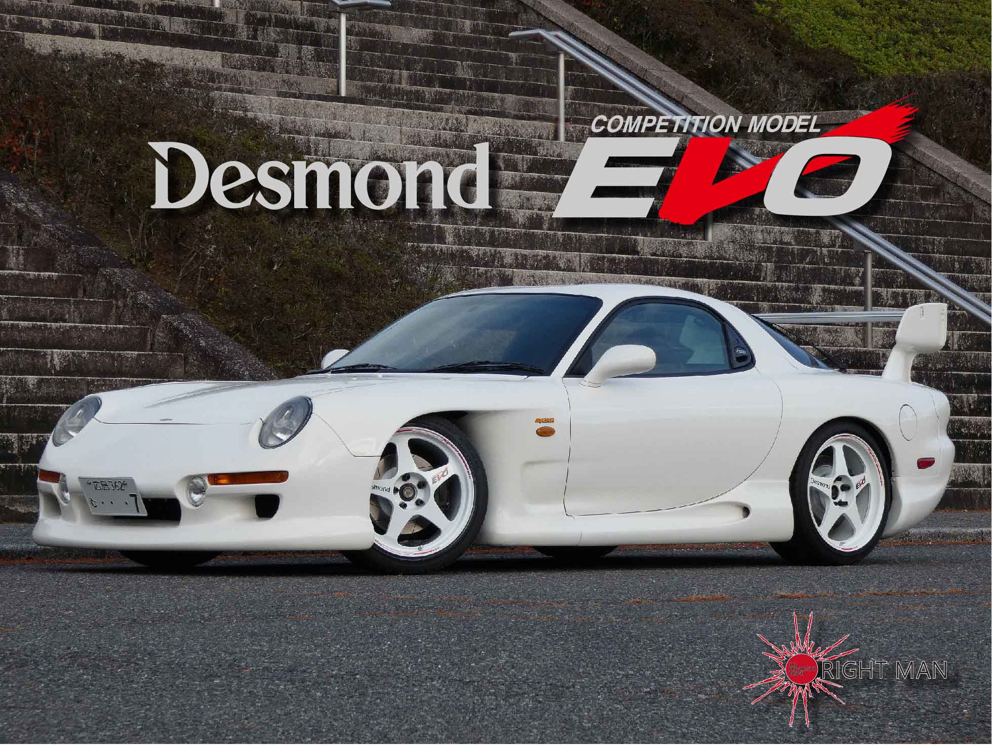 EVO for MAZDA RX−7 is a... - The progressive design Rightman