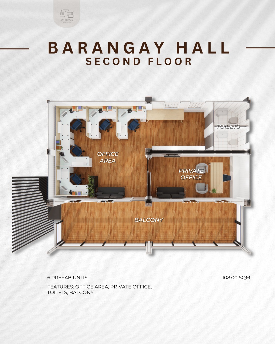 Prefab Davao - BARANGAY HALL This prefabricated modular...