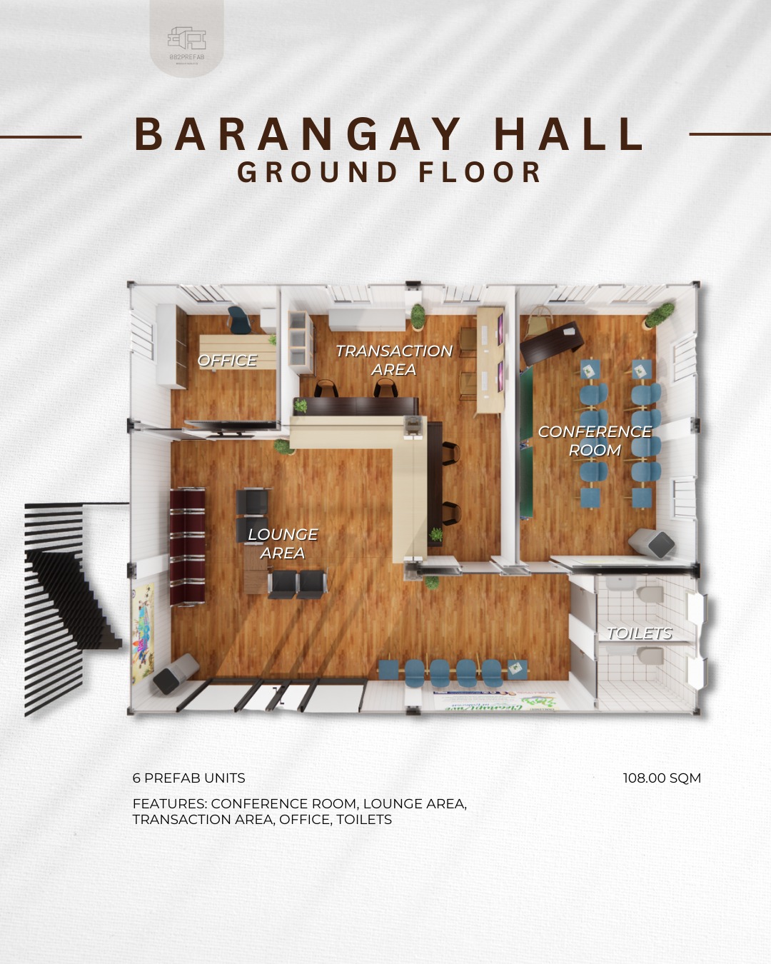 Prefab Davao - BARANGAY HALL This prefabricated modular...