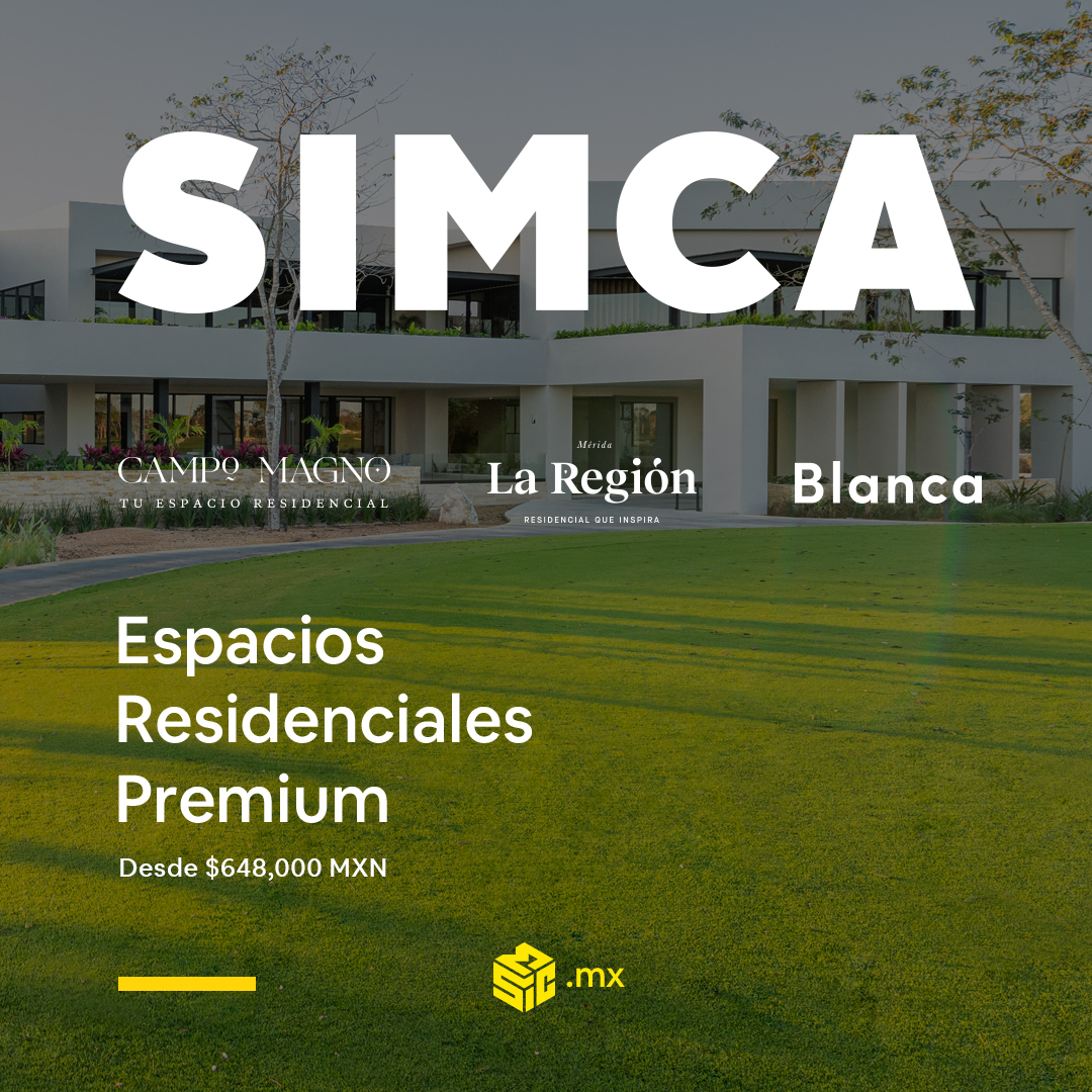 SIMCA Desarrollos - ¿Te gustaría vivir en las mejores zonas de Mérida ...