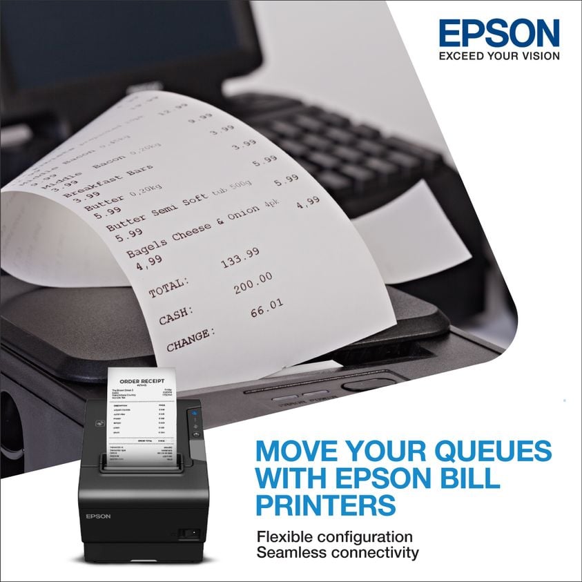 Epson - Keep your queues moving with Epson’s Bill printers. Connect ...